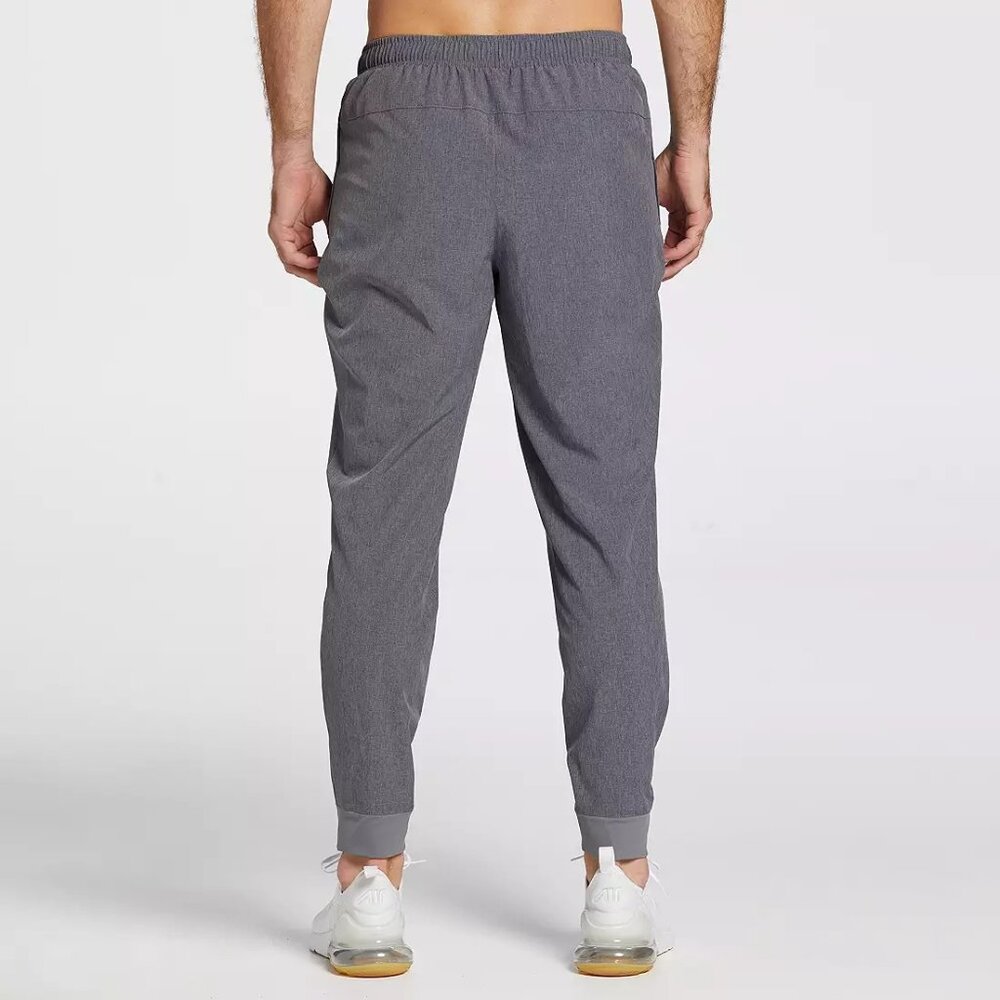 DSG Jogger Pants Mens Large Gray Elastic‎ Waist Cuffed Activewear Joggers